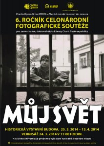 Plakát fotosoutěže a výstavy Můj svět.